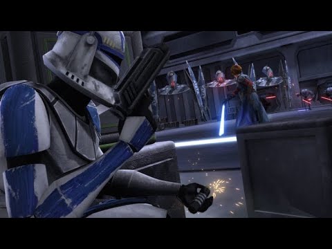 Anakin, Ahsoka & Clones Vs Super Battle Droids & Vultures [1080p]