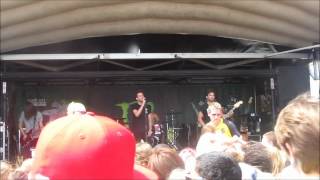 You Me At Six - Stay With Me (Warped Tour '12, Buffalo, NY)