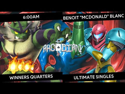 New England Ult Arcadian 2025 - 6:00am (Incin) vs Benoit "McDonald" Blanc (Samus) - Winners Quarters