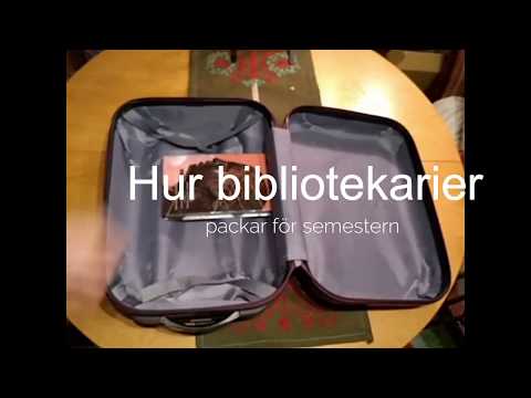 Hur bibliotekarier packar för semestern