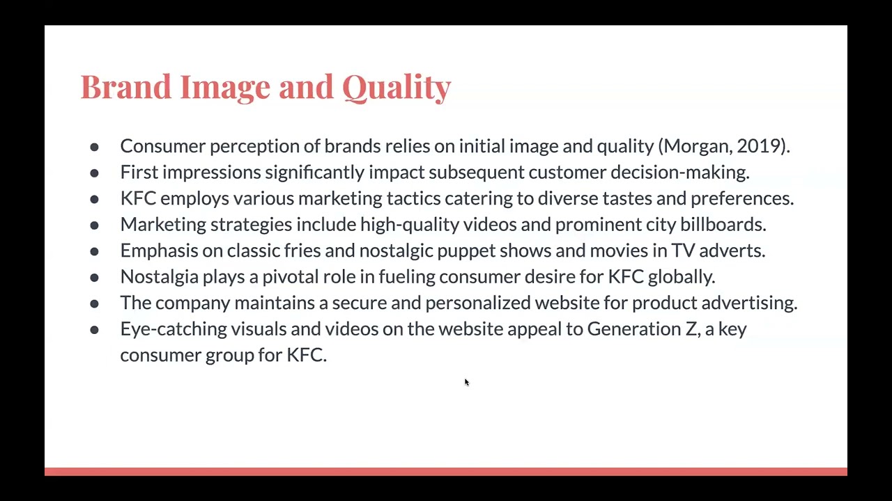 KFC presentation
