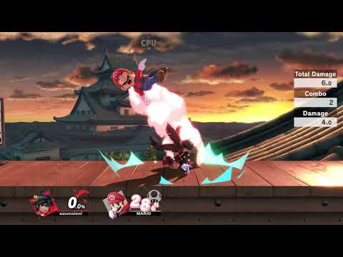 Pit/Dark Pit Dthrow Nair into Chain Grab