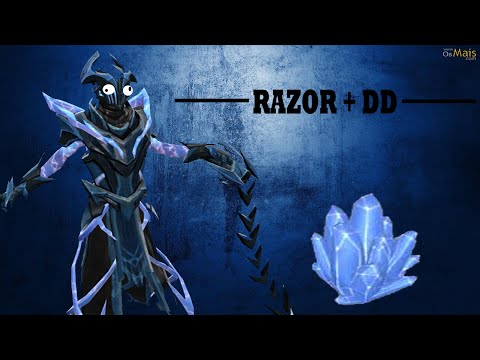 MEGA DOTA 2 RAZOR AND DOUBLE DAMAGE SAVIOR