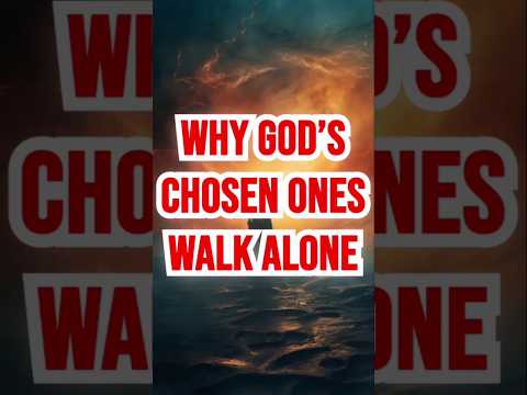 Three Reasons Why God’s Chosen Ones Often Walk Alone
