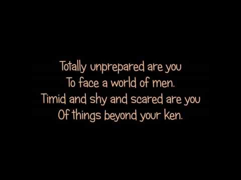 Sixteen Going On Seventeen - Andrew Keenan-Bolger, Jay Armstrong Johnson (Lyrics)