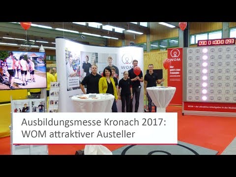 WOM auf der Ausbildungsmesse Kronach 2017