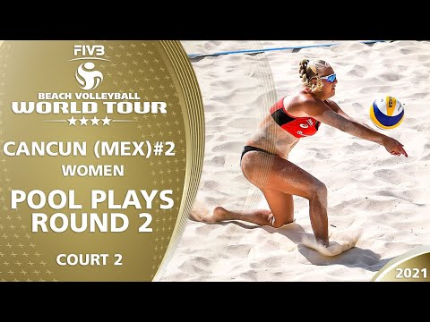 Court 2 | Women's Pool Play - Round 2 | Full Day | 4* Cancun 2021 #2