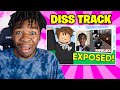 TapWater Made a DISS Track On Me.. (Roblox)