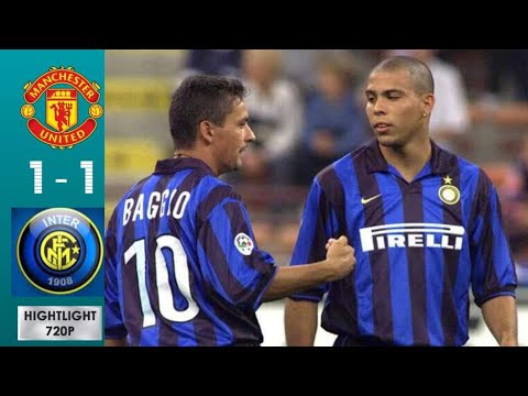 Inter Milan 1 x 1 Manchester United (Ronaldo, R.Baggio) UCL 1998/1999 Extended Goals & Highlights