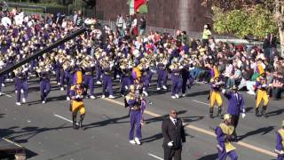 St. Augustine HS Purple Knights Marching 100 - 2014 Pasadena Rose Parade