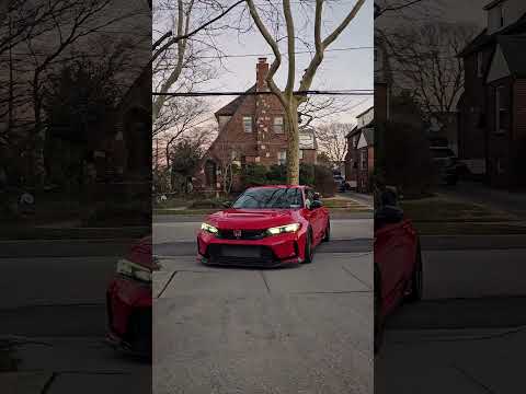 2023 Civic Type R fitment and ride height! #fl5 #honda #civictyper #mugen #michelin #swiftsprings