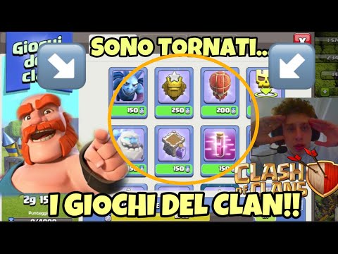Sono RITORNATI i GIOCHI DEL CLAN - Clash of Clans #7