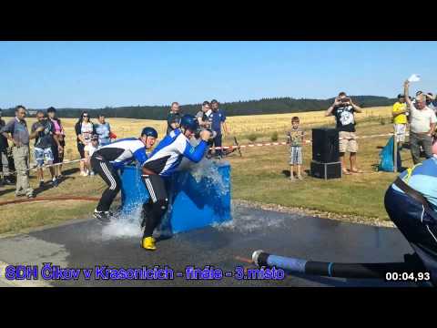 SDH Čikov v Krasonicích 26.7.2015 - 3.místo ve finále