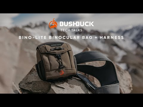 Tech Talk:  Bushbuck Bino-Lite Binocular Bag: Minimal, Lightweight & Durable Bino Pack