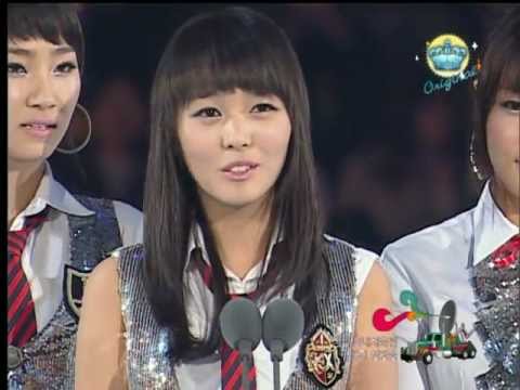 Wonder Girls win Best Rookie Award @ MKMF 2007 - 071117