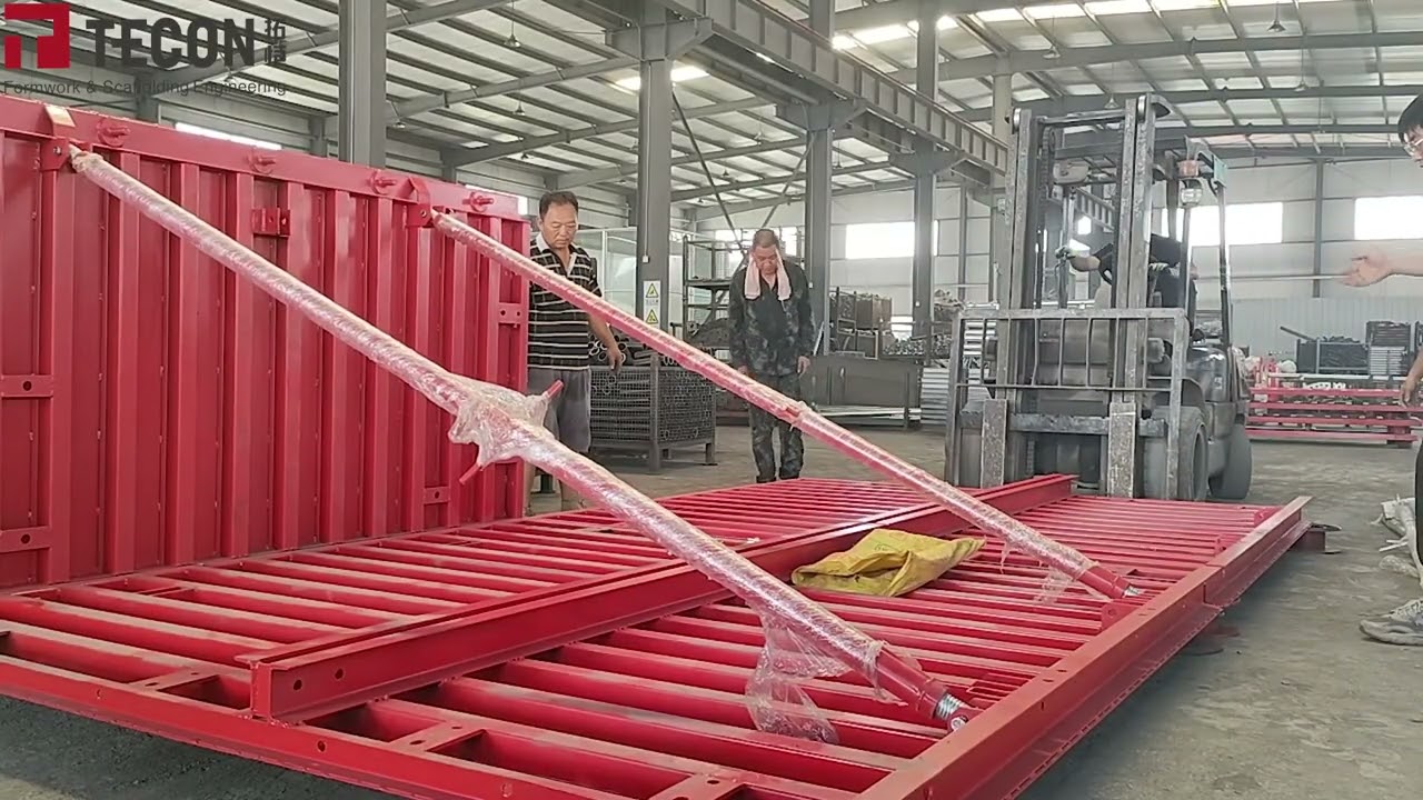 TECON StandarrdTunnel Formwork Pre-assembly