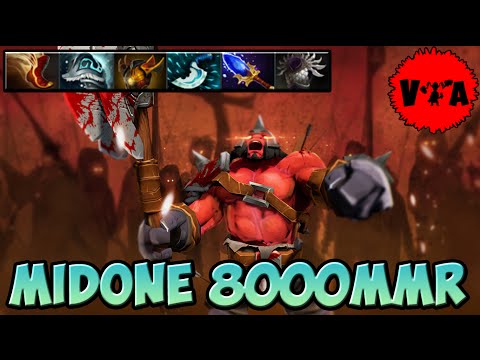 Dota 2 - MidOne 8000 MMR Plays Axe vol #1 - Ranked Match