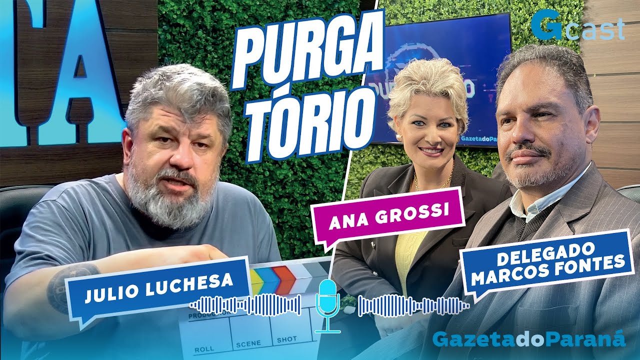 PURGATÓRIO – JULIO LUCHESA E ANA GROSSI RECEBEM O DELEGADO MARCOS FONTES
