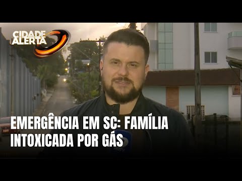 Família é socorrida após suspeita de intoxicação por gás em Itaiópolis