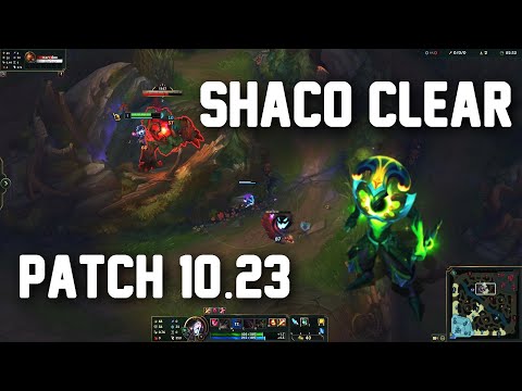 SHACO RAPTORS + RED CLEAR FOR 10.23! - League of Legends Shaco Guide (Pre)Season 11