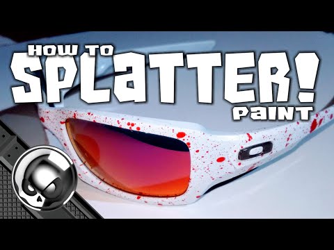 Top 3 Splatter Paint Tricks - How to Paint Splatter