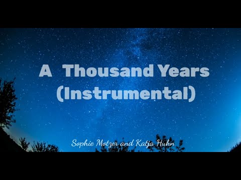 1 Hour Relaxation | A Thousand Years (Instrumental)- (Christina Perri Cover)