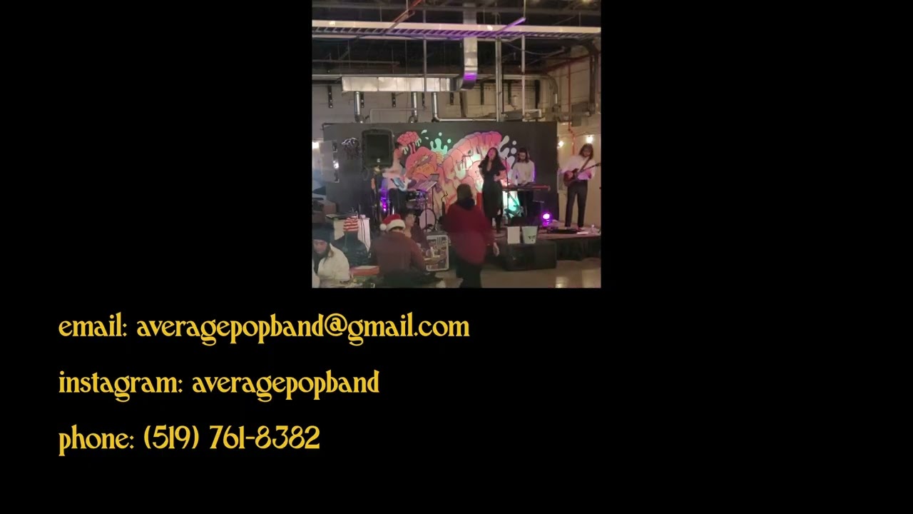 Promotional video thumbnail 2 for The Average Pop Band