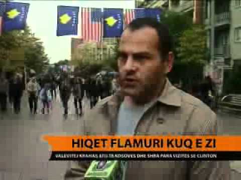 Qeveria e Kosoves jep urdher per heqjen e Flamurit Kuq E Zi