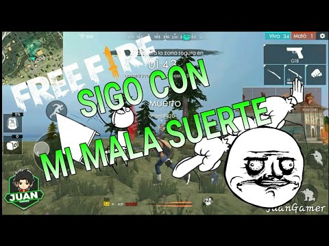#GAMEPLAY #FREEFIRE  SIGO ACOMPAÑADO DE MI MALA SUERTE :'V | JuanGaner 722