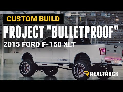 Project "Bulletproof" Custom 2015 Ford F-150 XLT Truck Build 12" Inch Lift on 24 x14 Fuel Wheels