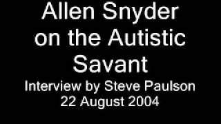 Allan Snyder on Autistic Savants