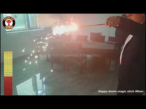 Happy Boom Magic Stick Fireworks 90 Sec #fireworks #magicstick