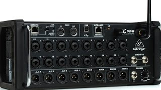 Behringer XR18 X-Air - відео 2