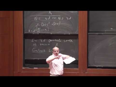 Supersymmetric Quantum Field Theories (3 of 3) - Nathan Seiberg