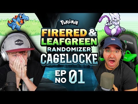 BEST START EVER! | Pokemon Fire Red and Leaf Green Randomized Cagelocke Ep 01