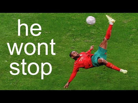 I found all of El Kaabi's bicycle kick attempts...