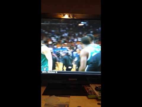 Jeff green hits the buzzer beater against the heat