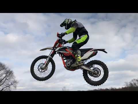 KTM Freeride 250-f geht ab! Akrapovic 💨