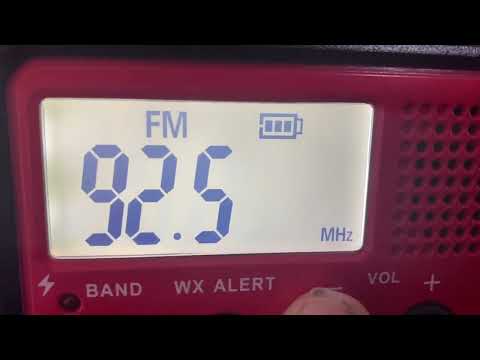 NEW STATION FOUND Confirming 92.5 WAIW-FM From Winchester, VA