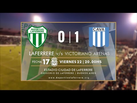 LAFERRERE vs VICTORIANO ARENAS | EN VIVO | Fecha 17 | Primera C Apertura 2019