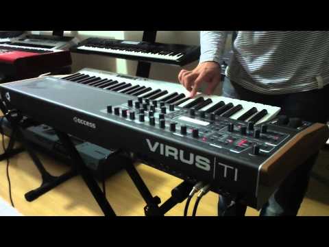 ACCESS VIRUS TI2 , DEMO NA CLASSIC KEYBOARDS