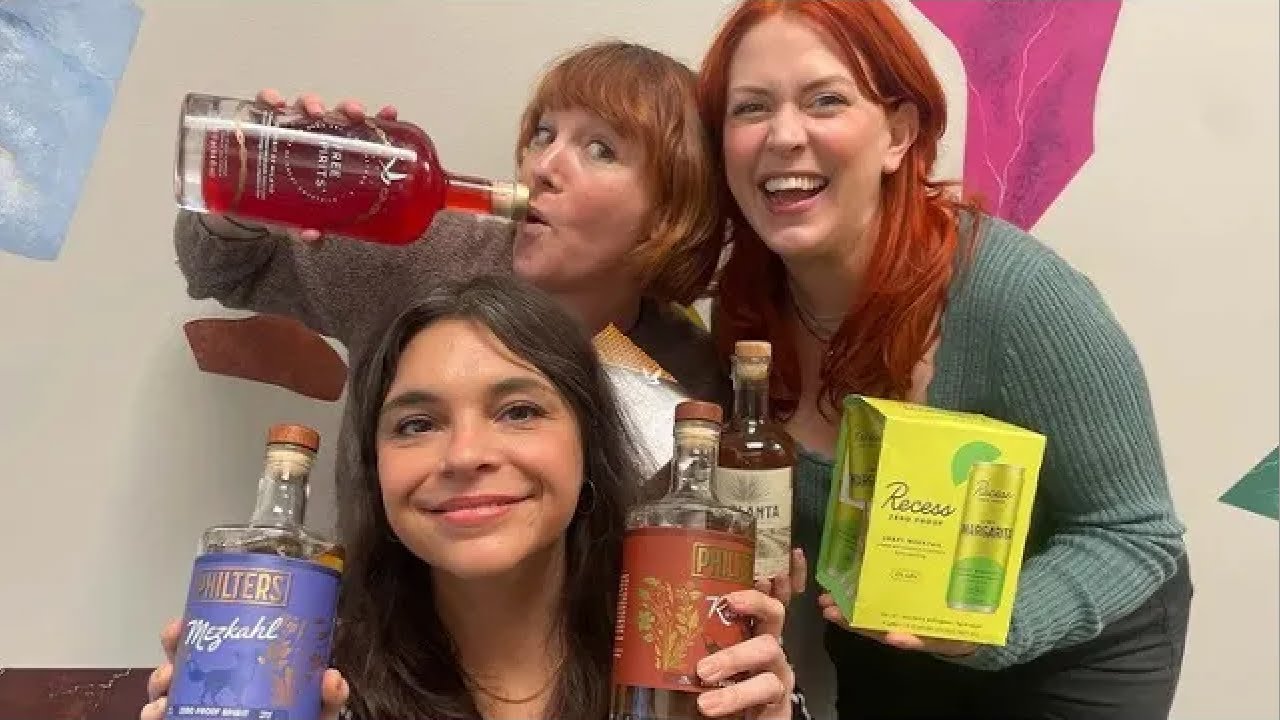 Taste Testing Non-Alcoholic Booze For Dry January w/ Emily Fleming (Unedited) | Sporked