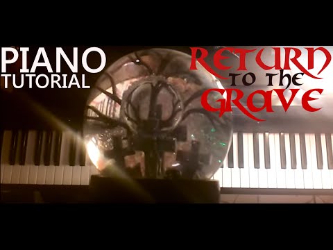 The Crow Soundtrack | Return to the Grave (PIANO TUTORIAL by kLEM ENtiNE)