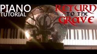 The Crow Soundtrack - Return to the Grave (PIANO TUTORIAL by kLEM ENtiNE)