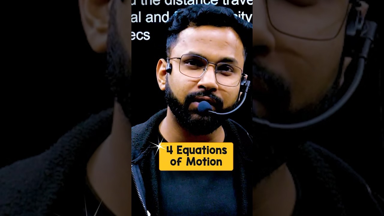 JEE Physics Equation of Motion Trick🤹❤️❤️#jee #iitjee #jeephysics #jeemains2024 #cbse #physicstricks
