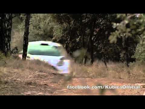 Robert Kubica testing Ford Fiesta WRC for Rally of Mexico