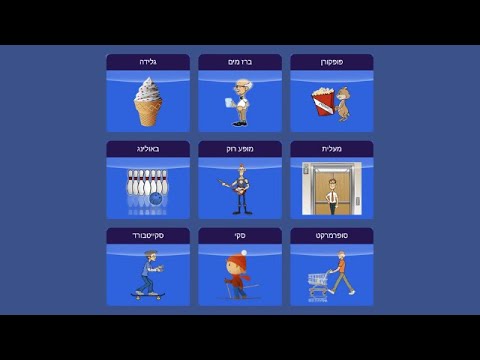 הכרות עם הפעילויות בתזמון