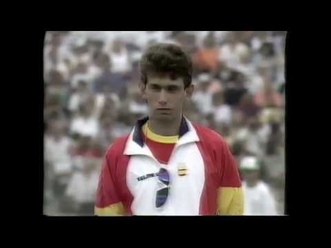 Cerimonia di premiazione 20 km di marcia - Olimpiadi di Barcellona - 1992