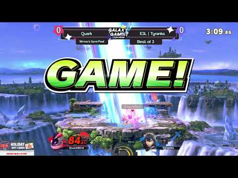 GGxC 3 - Quark (Greninja) Vs. Tyranks (Lucina) - Pools: Winners Semi-Final