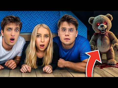 MY TEDDY BEAR COMES TO LIFE AT NIGHT! (SCARY)